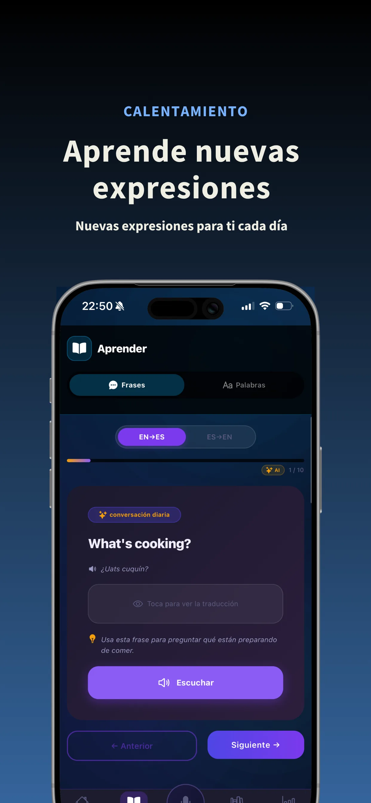 Habla con avatares de IA